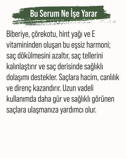 Saç Dökülmesine Karşı Güçlendirici Serum