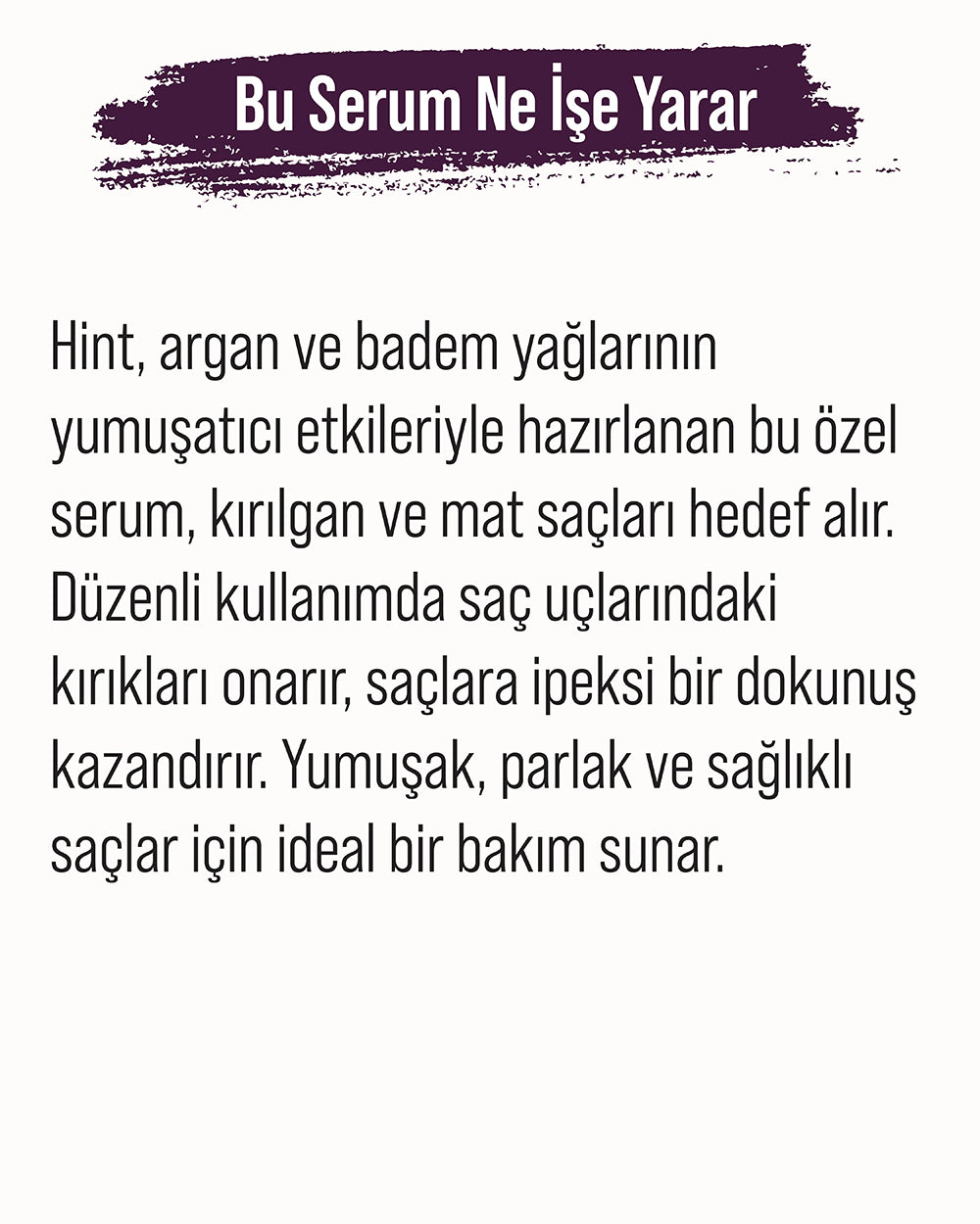 Kırıkları Onaran İpeksi Saç Serumu