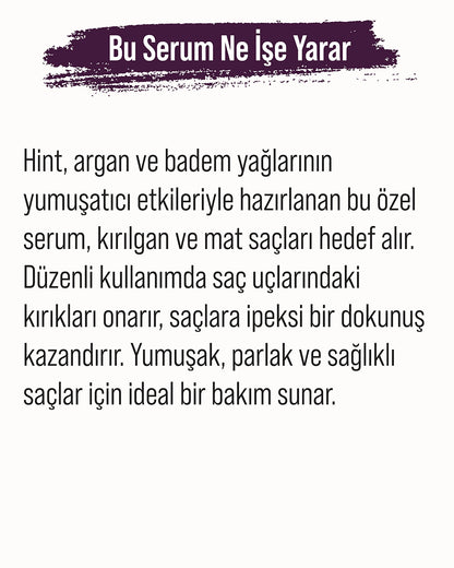 Kırıkları Onaran İpeksi Saç Serumu