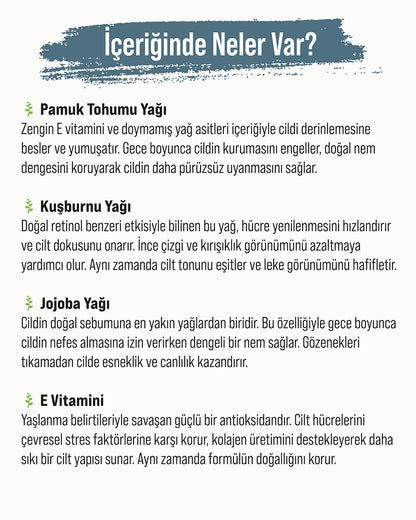 Yaşlanma Karşıtı Gece Serumu