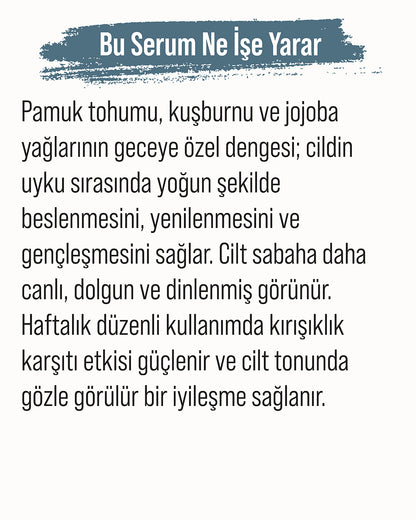 Yaşlanma Karşıtı Gece Serumu