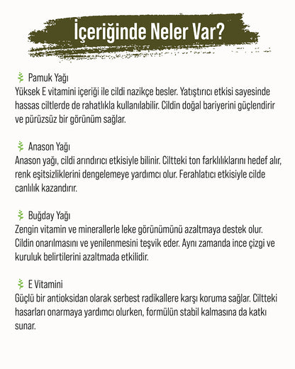 Leke Karşıtı ve Dengeleyici Serum